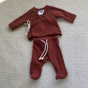 Mebie Baby Brick Layette Set Newborn